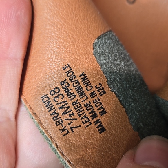 Lucky Brand Women Branndi Leather Heels Boots Shoes Sz 7.5M - Picture 13 of 14